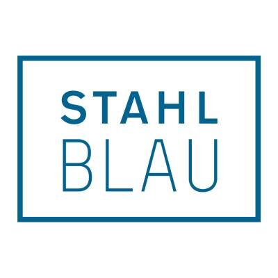 Logo Stahlblau